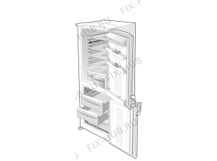 Холодильник Gorenje RK4295W (101986, HZS2926) - Фото